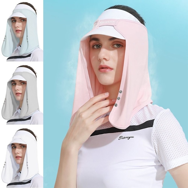Ice Silk Hat Aurinkohattu VALKOINEN White