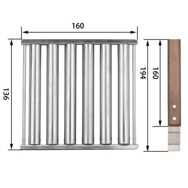 Hot Dog Roller Rack Makkararulla BBQ-työkalu