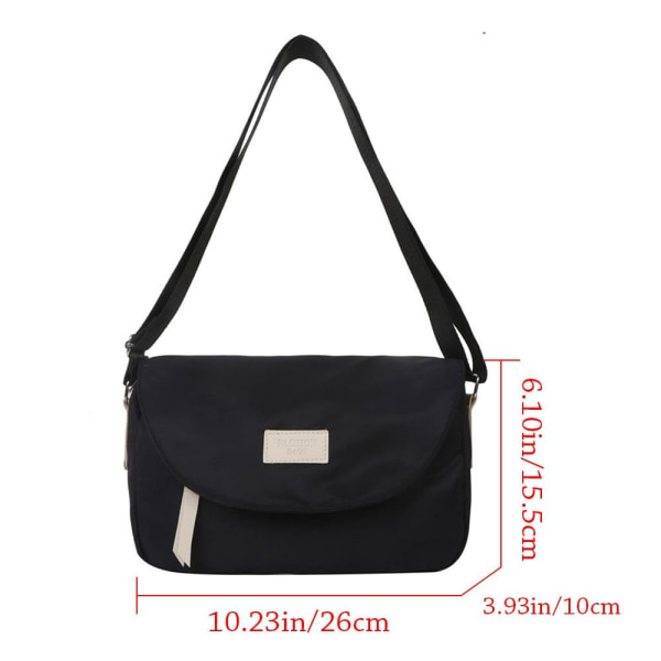 Axelväska Crossbody-väskor SVART black