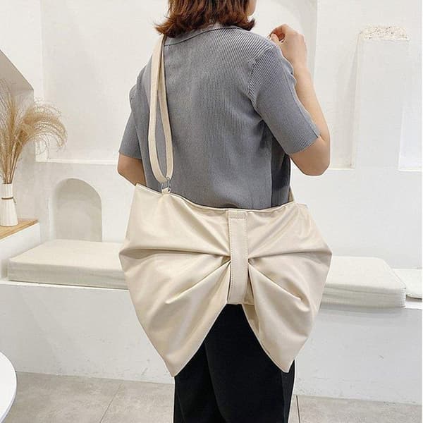 Bowknot Square Bag Crossbody Bag RØD red
