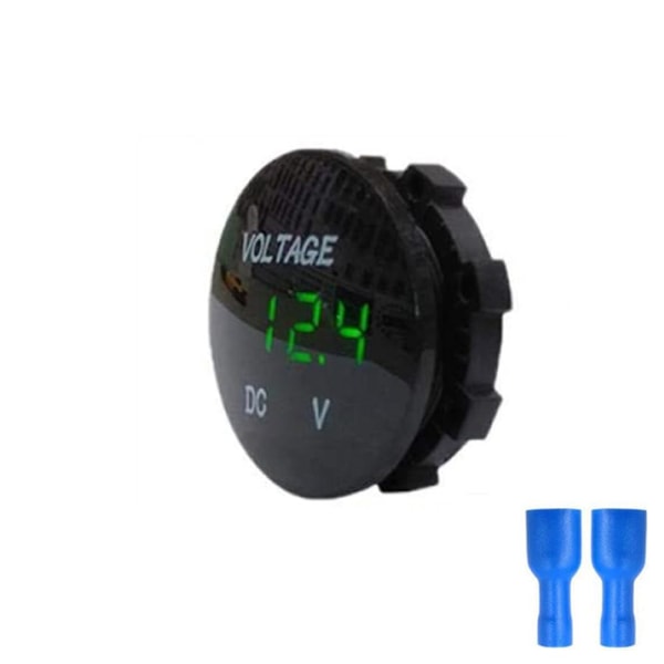 Digital Voltmeter Tester Voltmeter LED Display Panel blå