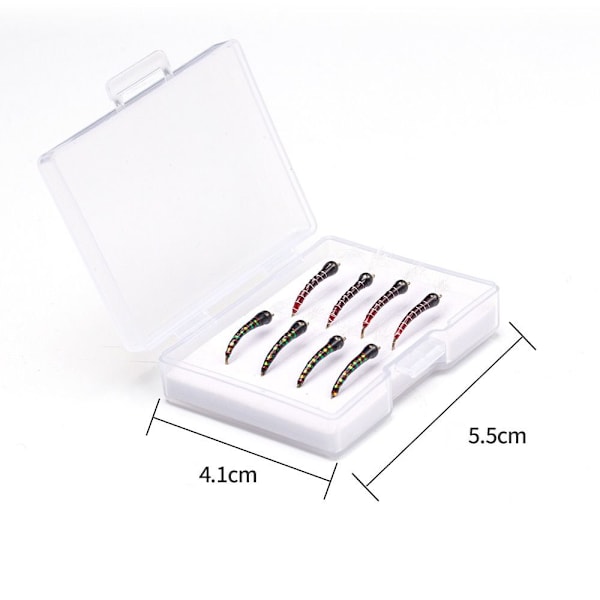 4/8kpl Bionic Bait Perhokalastusuhe A-4PCS A-4PCS A-4Pcs