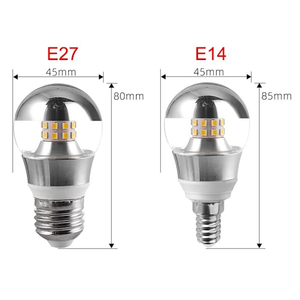 LED-ljus Edison Filament Glödlampa 9WE27 E27 9WE27