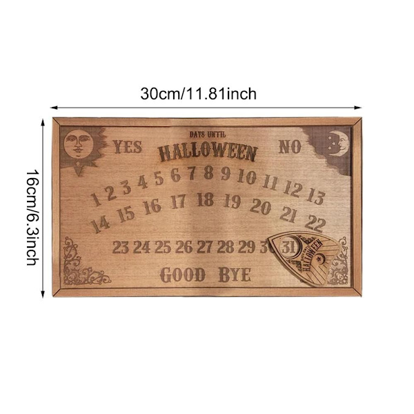 Halloween Kalender Countdown Board Advent Countdown Calendar
