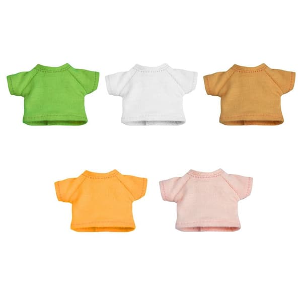 Mini T-shirt i bomull Docktröja VIT White