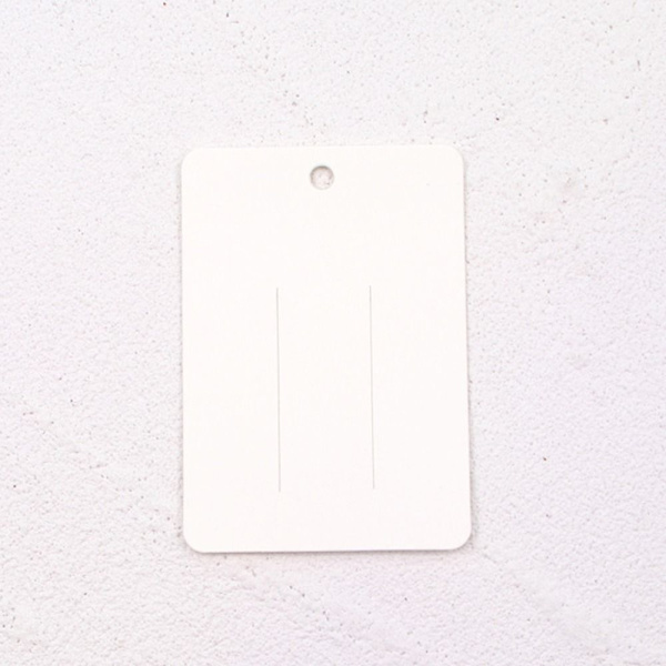 50 STK Barrette Emballagekort Hårnåle Display Boardcard SORT black