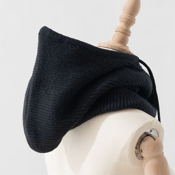 Balaclava Hette Pulloverhette SVART black