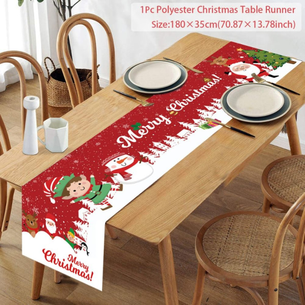 Juleduk Xmas Table Runner 4 4 4