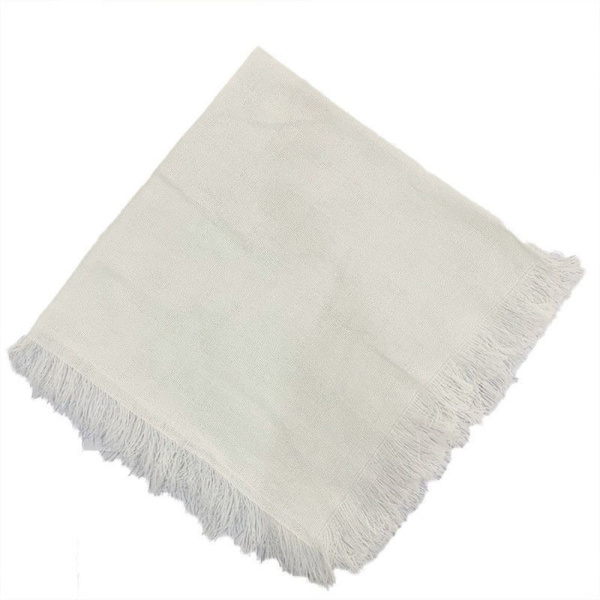 Fyrkantig Scarf Dam Scarf VIT white