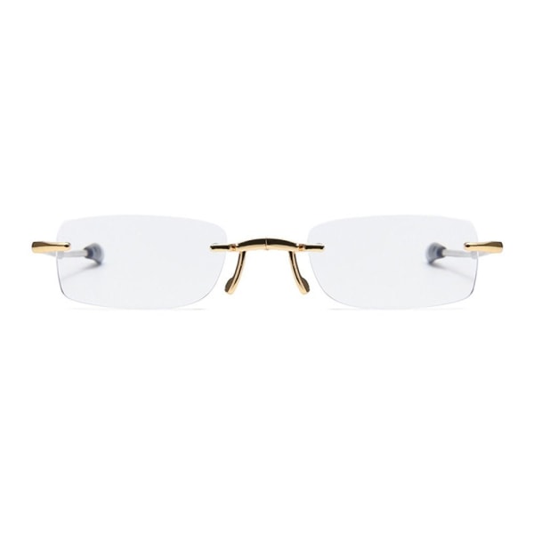 Sammenfoldelige læsebriller Briller GULD STYRKE 100 Gold Strength 100