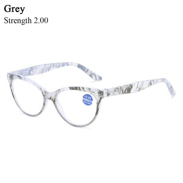 Læsebriller Briller GRÅ STYRKE 2,00 STYRKE 2,00 grey Strength 2.00-Strength 2.00
