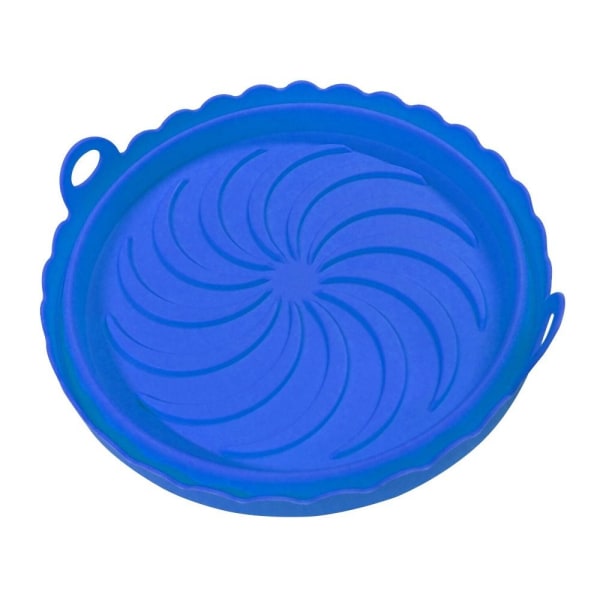 Air Fryer Basket Silicone Pot SININEN blue