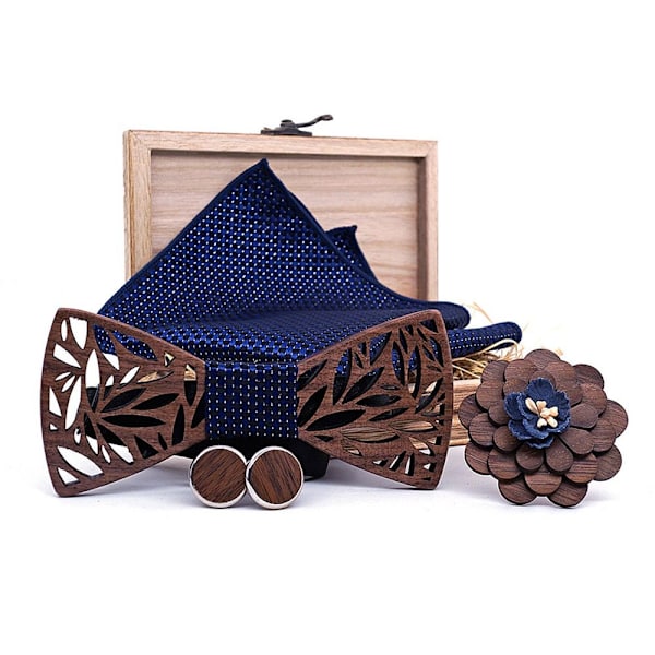 Tresløyfe Lommetørklesett Bowtie T201-C5 T201-C5 T201-C5