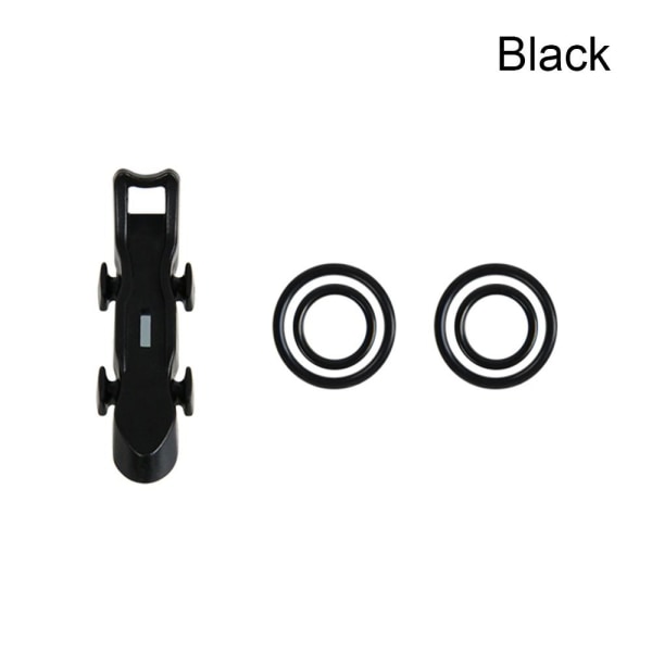 1 sæt magnetisk krog Secure Keeps Lures Holdere SORT SORT Black