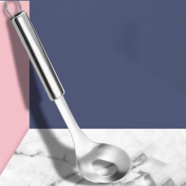 Ris-kött Dumplings Maker Rund Skopa Squeeze Spoon