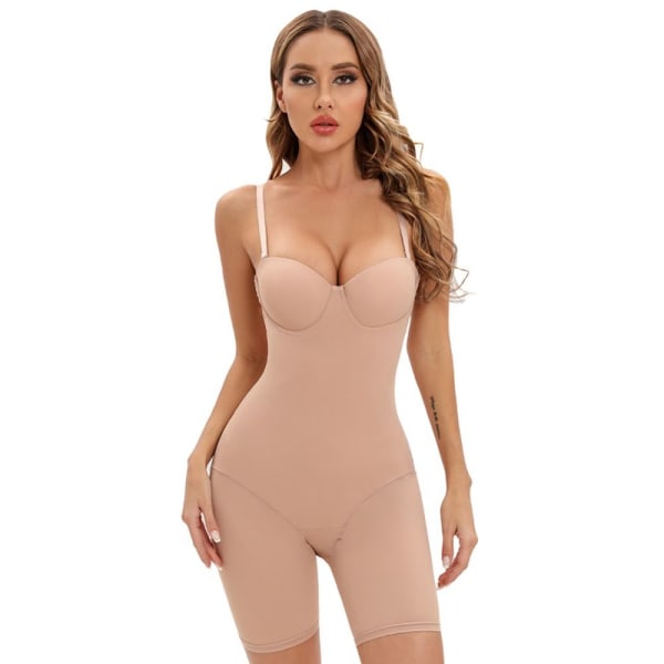 Bodysuit Shapewear Slankende undertøj NUDE L nude L