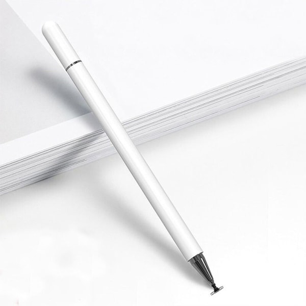 1 STK Disc Kapacitiv Pen Touch Screen Pen HVID HVID white