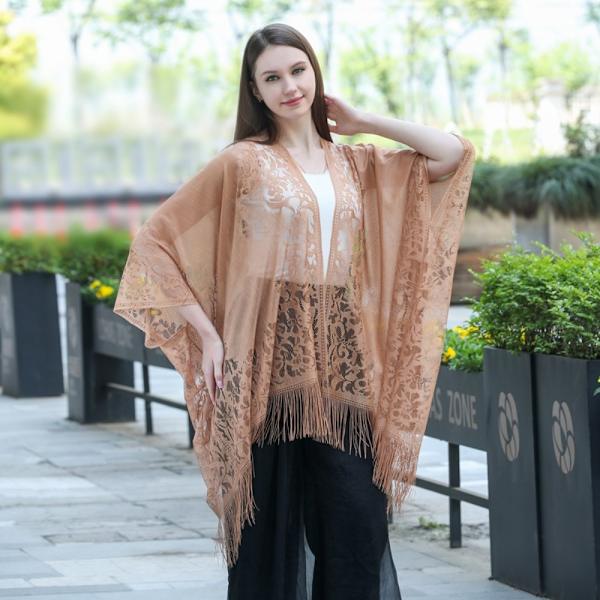 Aftonklänningar Sjal Lady Cape Wraps VATTENMELON RÖD Watermelon Red