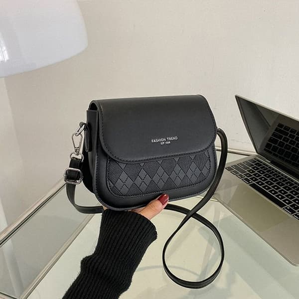 Messenger Axelväska Crossbody Väskor VIT white