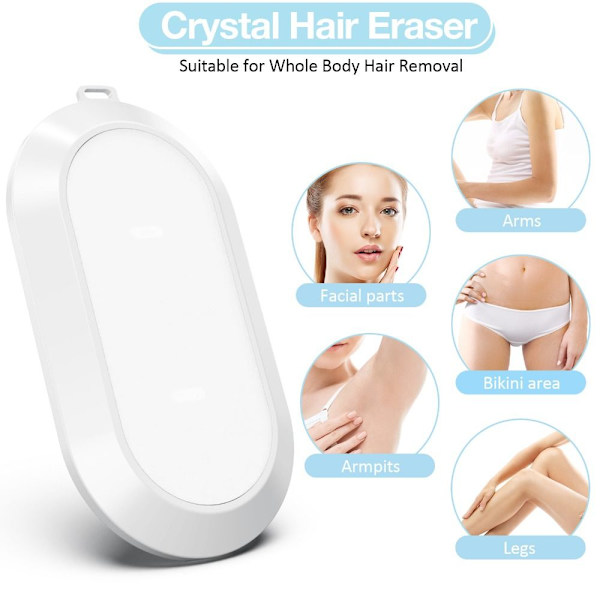 Karvanpoisto Epilaattorit Arm Legs Eraser VALKOINEN White