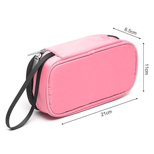 Insulin Kylväska Pill Protector ROSE RÖD RÖD RÖD rose red