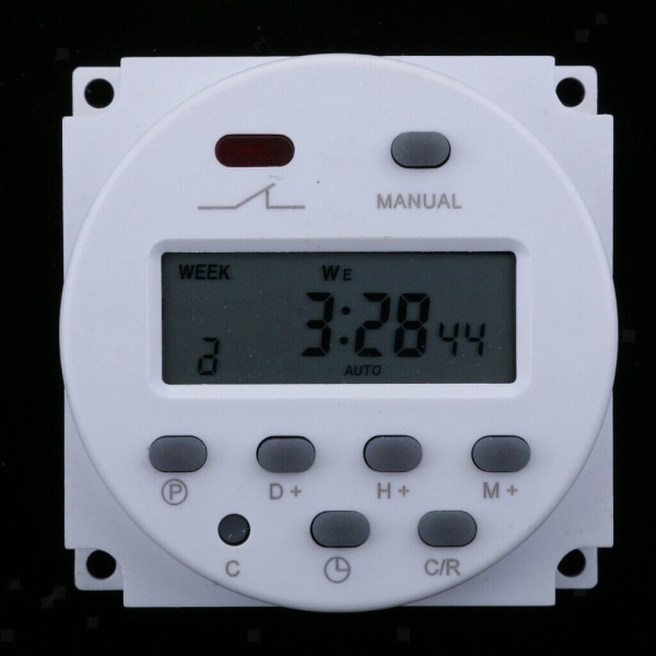 12V DC programmerbar digital 12V timerstyret switch