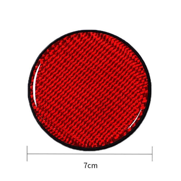 2 Stk Bil Coaster Vandkopmåtte RØD Red