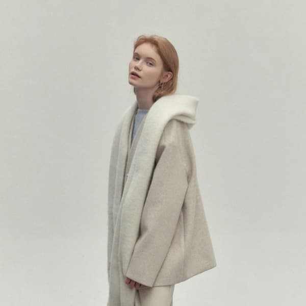 Vintersjal Dame Tørklæde CAMEL Camel