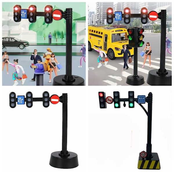 Signallampe til simulering af trafiklys 2 2 2