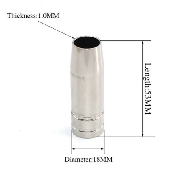 Svejsedyser Kontakt Spidsspidsholder 3Pcs