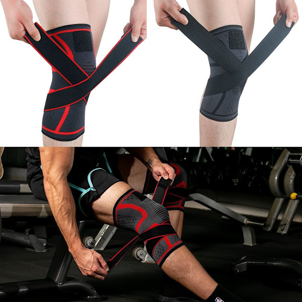 Knebeskyttere Knebeskytter RØD XL Red XL