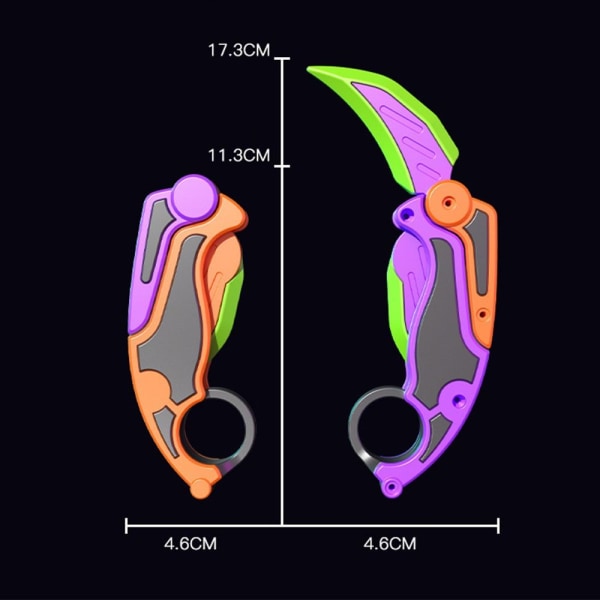 Gravity Morot Toy Butterfly Claw ORANGE orange