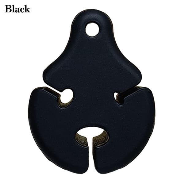 Fiskestang Tie Beam Forhindrer Rod Collision Tool SORT SORT Black
