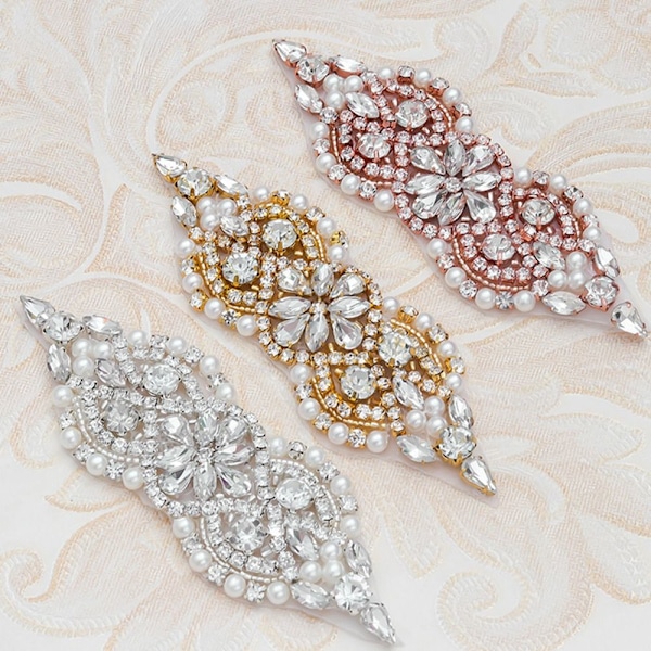 Crystal Decor tekojalokivi applikaatio HOPEAA silver