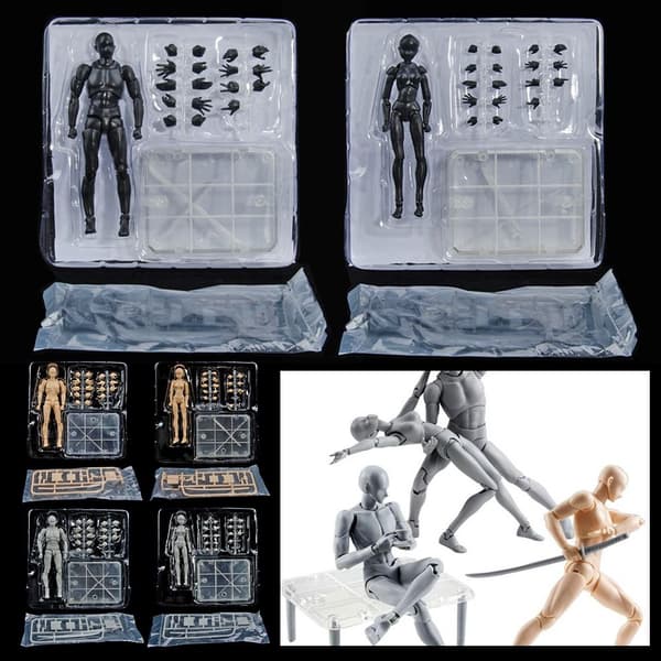 Tegne Mannekeng Anime Figur 2 2 2