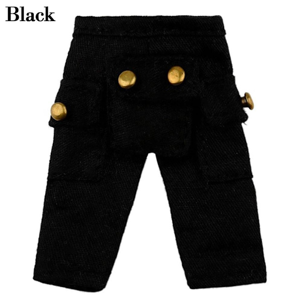 Mode Jeans Casual Byxor SVART Black