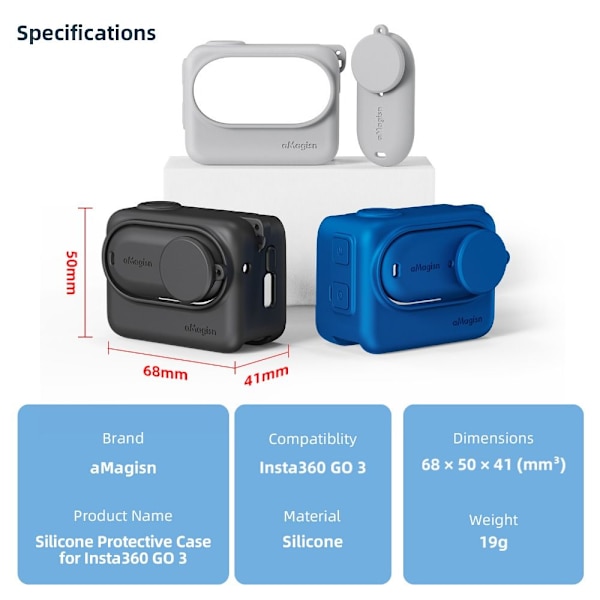 Case cover SININEN Blue