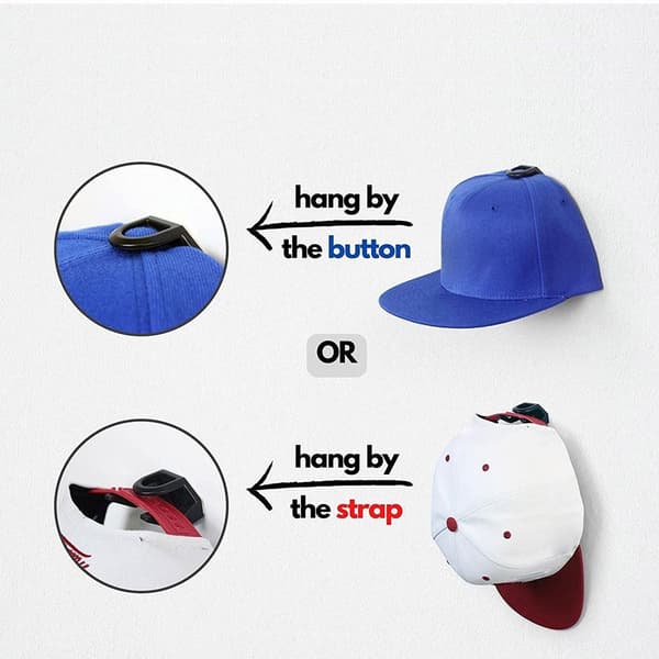 6kpl hattukoukku baseball- cap VALKOINEN White