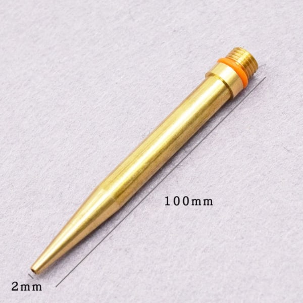 Limpistolmunstycke Smältlimpistolmunstycke 100X2,0MM (KONISK) 100x2.0mm(conical)