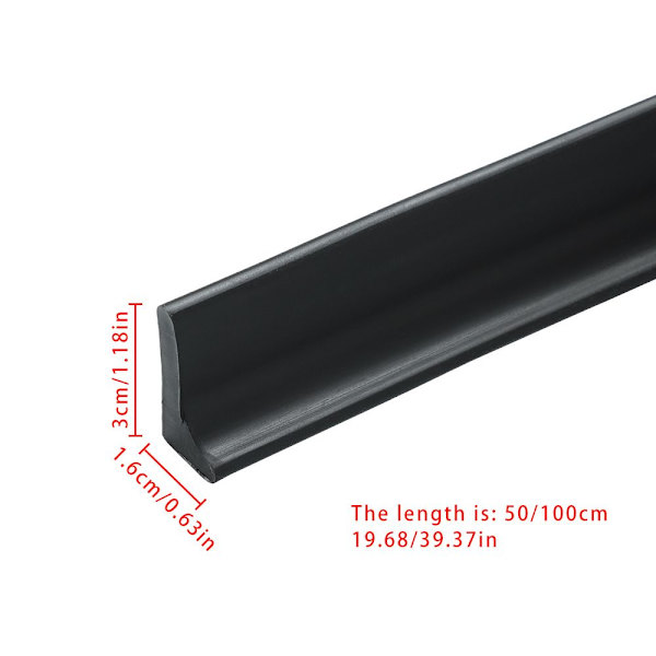 Vattenpropp Vattenhållarremsa GRÅ 100CM Grey 100cm