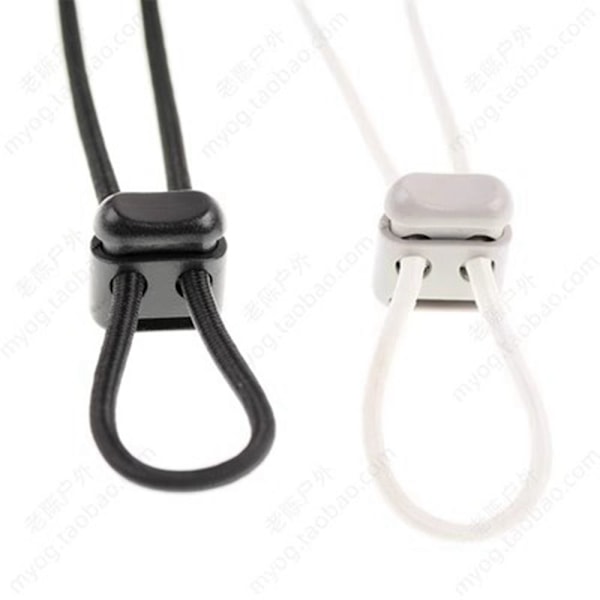 5 kpl Tactical johtolukon kytkintulppa MUSTA Black