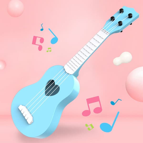 Simulering Guitar Mini Ukulele BLÅ Blue