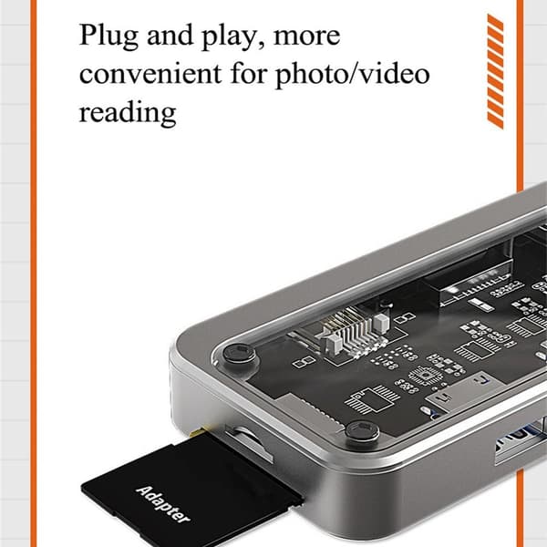 USB HUB Type-C dockingstation 4K HDMI