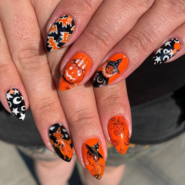 Mandlar Fake Nails False Nail SN084 SN084 SN084