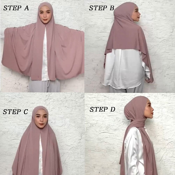 Lange muslimske tørklæder Hovedtørklæde LIGHT KHAKI LIGHT KHAKI light khaki
