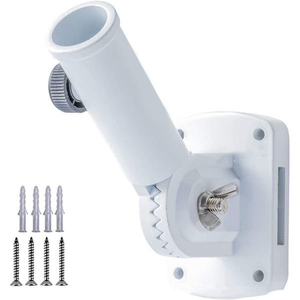 Flaggstangholder Flaggstangbase HVIT White