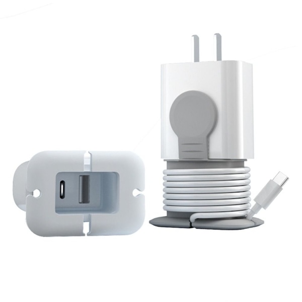 Charger Protector Data Line Organizer GRÅ grey
