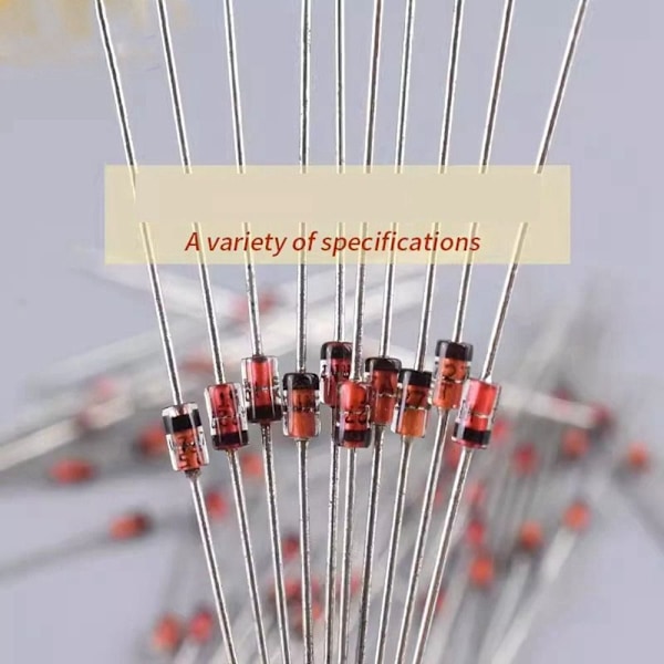 50 stk inline spænding Zener Diode 1N4727A 3V 1N4727A 3V 1N4727A 3V