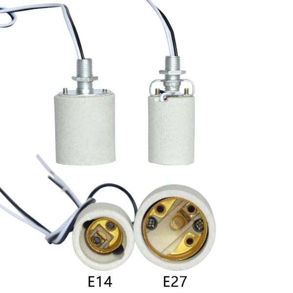 E27 E14 Lampfot Ljushållare E27 E27 E27