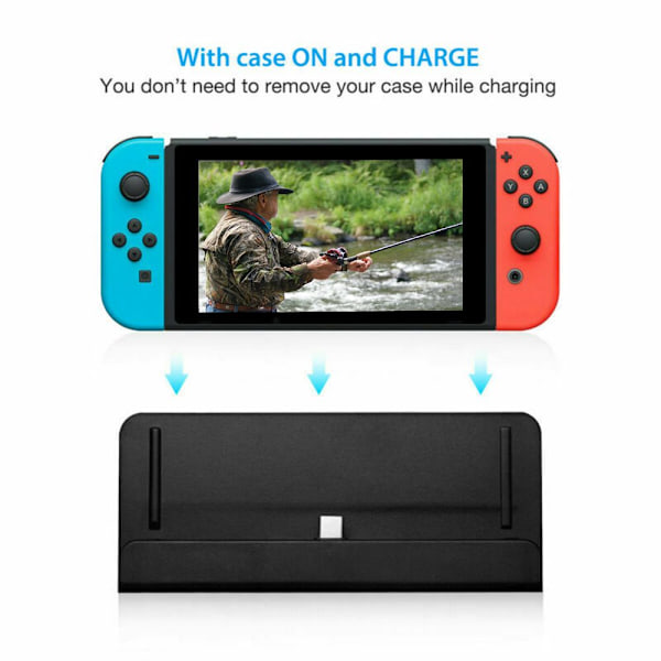 til Nintendo Switch til NS Switch Lite SORT black